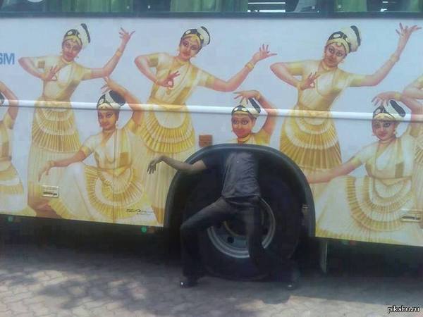 Индия   индия, автобус