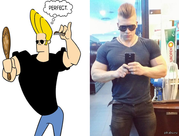 &quot;Браво, я нашел его&quot;   Фото, прикол, Парень, Johnny Bravo